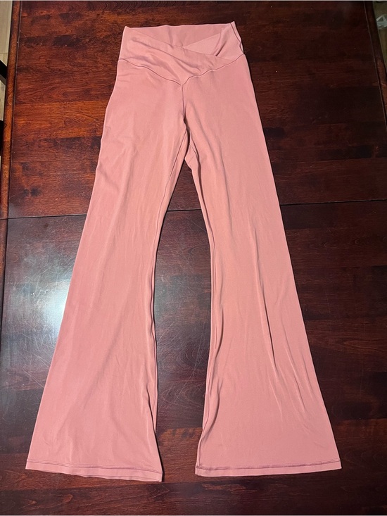 aerie Pants - aerie Rosewood OFFLINE by aerie size large flare high rise leggings